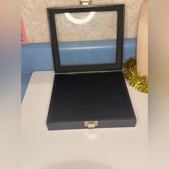 Black Jewelry Display Case - Picture 1 of 3